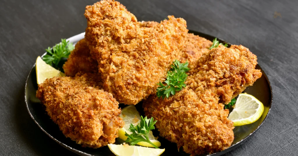 chicken wings healthy